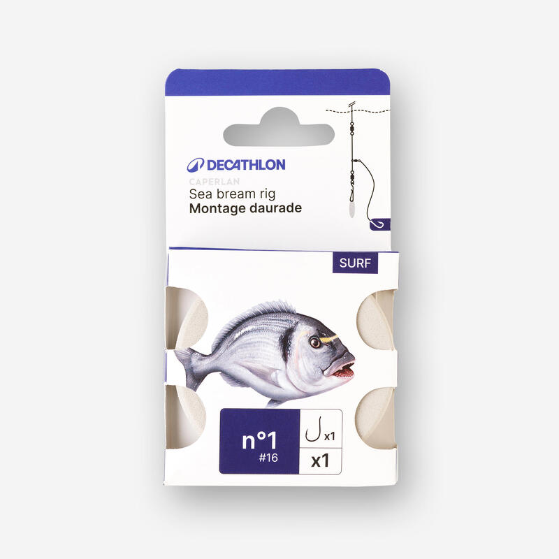 MONTURĂ PESCUIT SURFCASTING DORADA N° 1