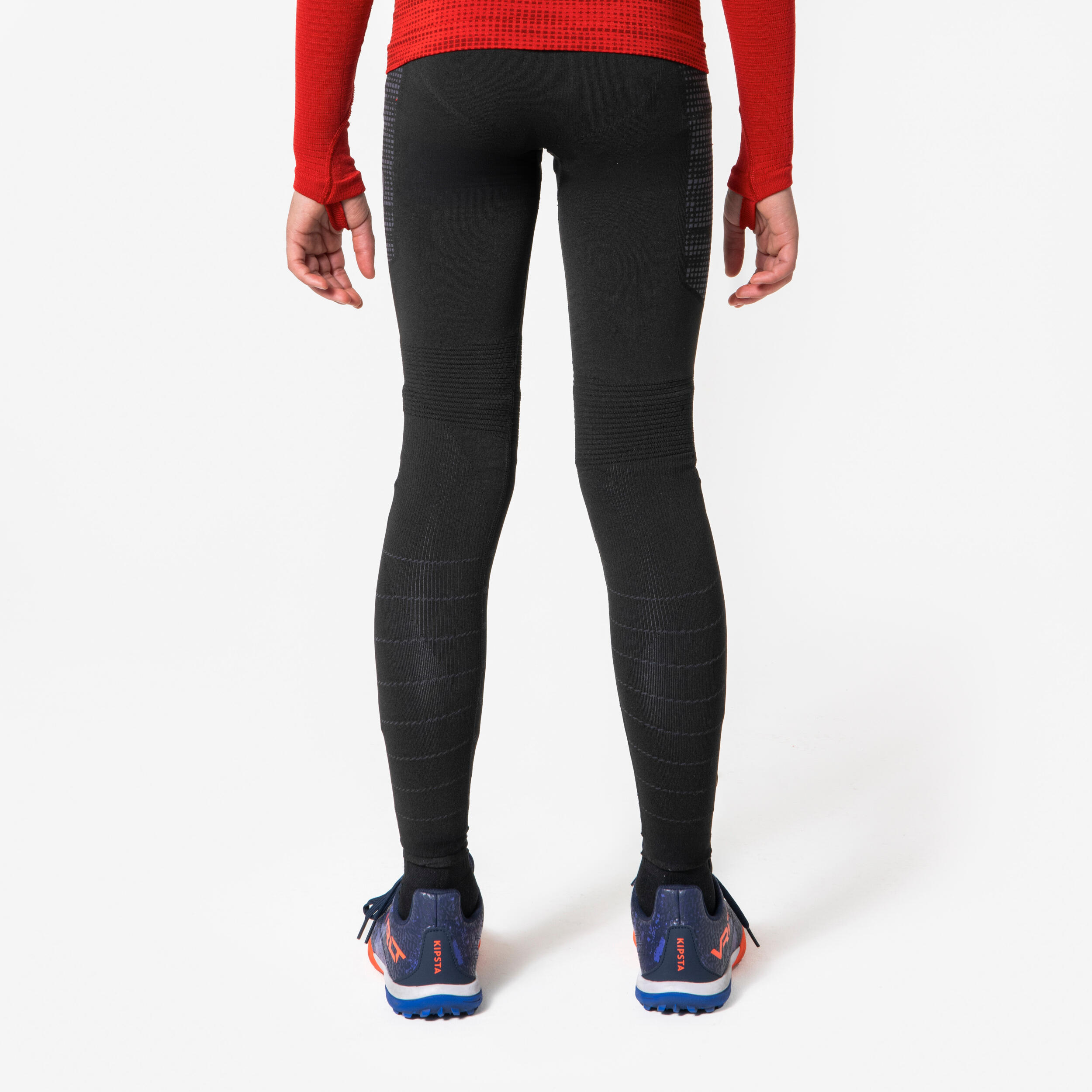 Kids' Thermal Tights Keepdry 500 - Black 5/5