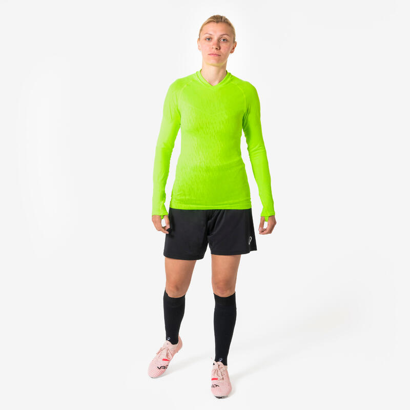 Futbol Uzun Kollu Termal İçlik - Neon Sarı - Keepdry