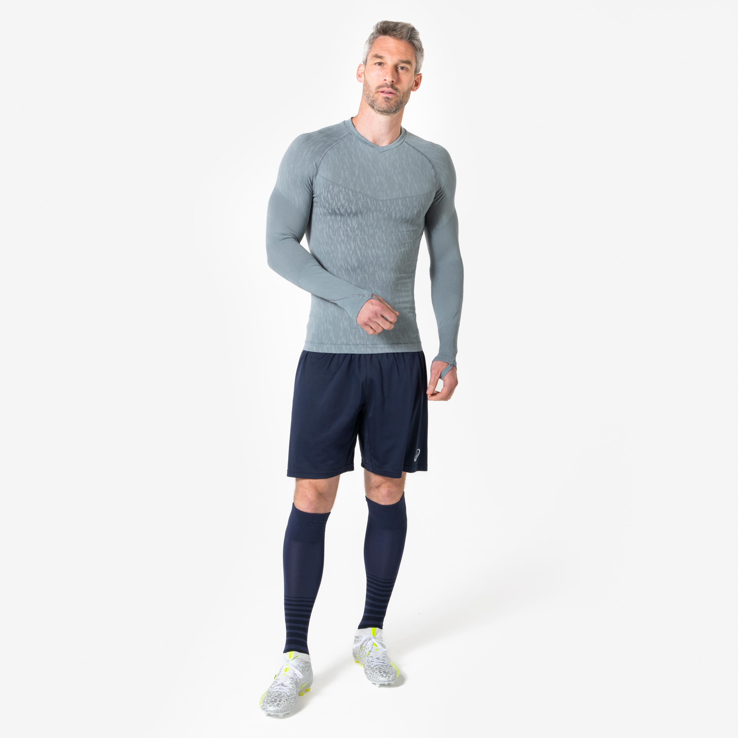 Maglia termica adulto KEEPDRY grigia 18/33