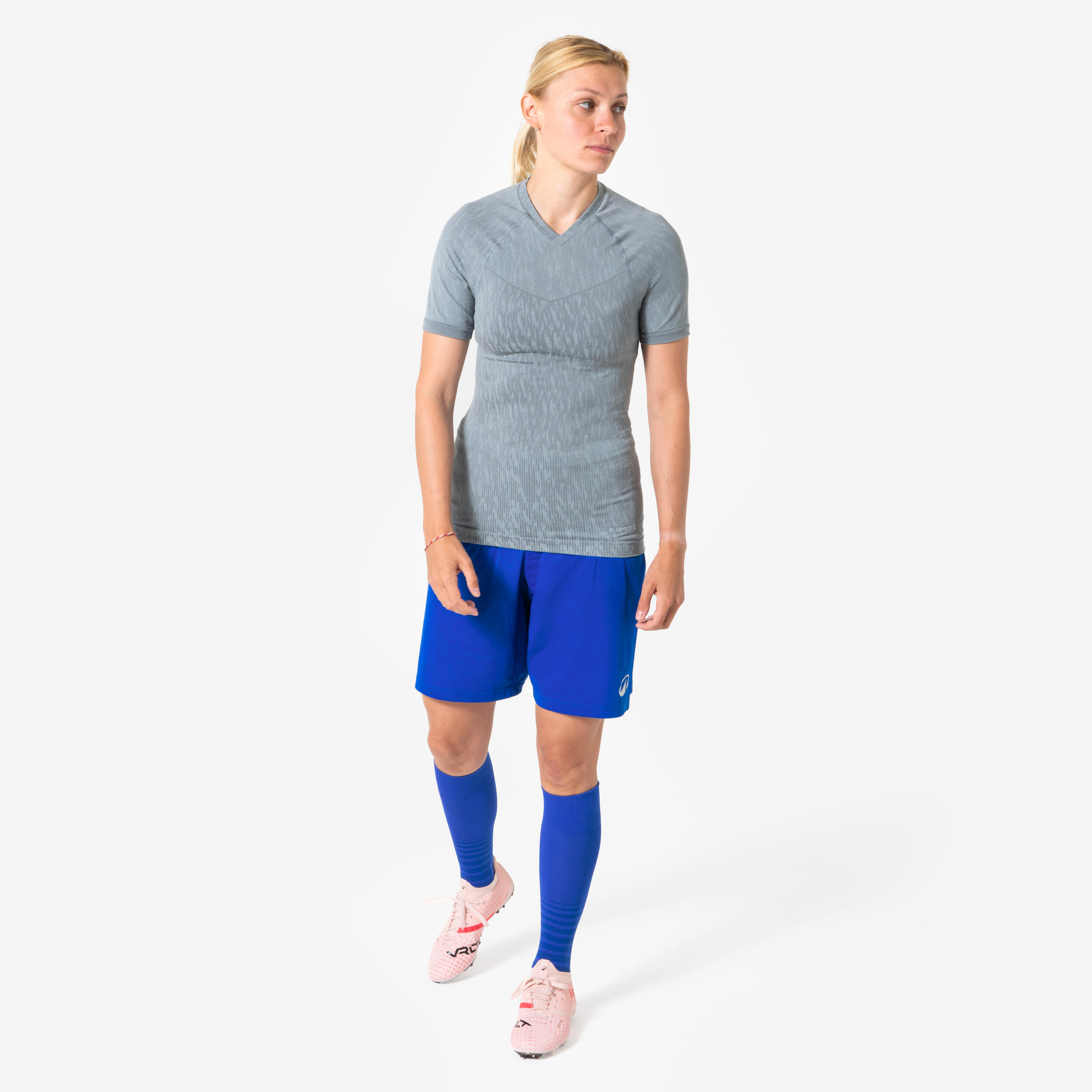 Thermoshirt met korte mouwen volwassenen Keepdry grijs 7/7