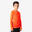 SOUS-VETEMENT THERMIQUE HAUT MANCHES LONGUES ENFANT ORANGE SPACE KEEPDRY 500