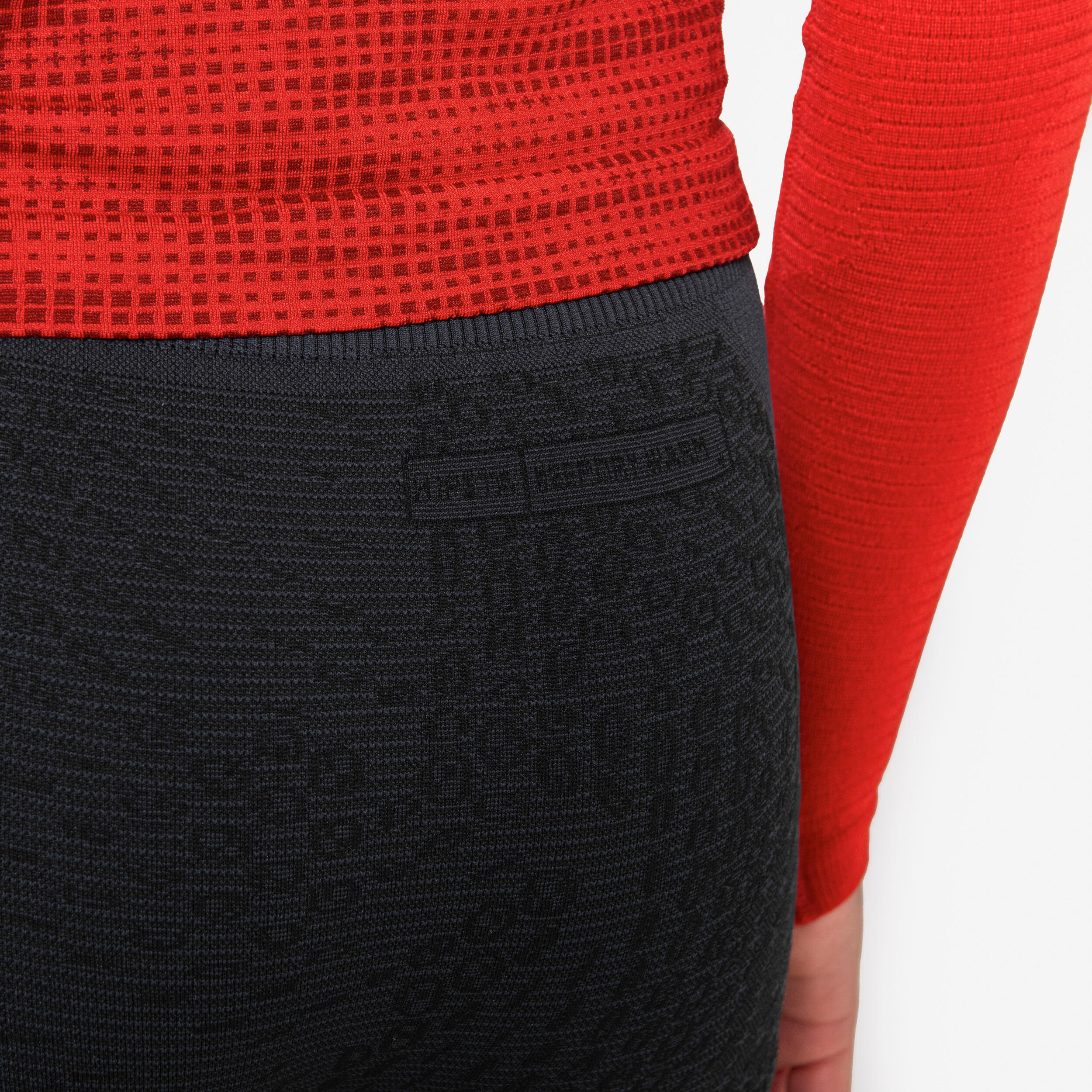 Kinder-Fussball-Tights Keepdry Warm schwarz 6/6