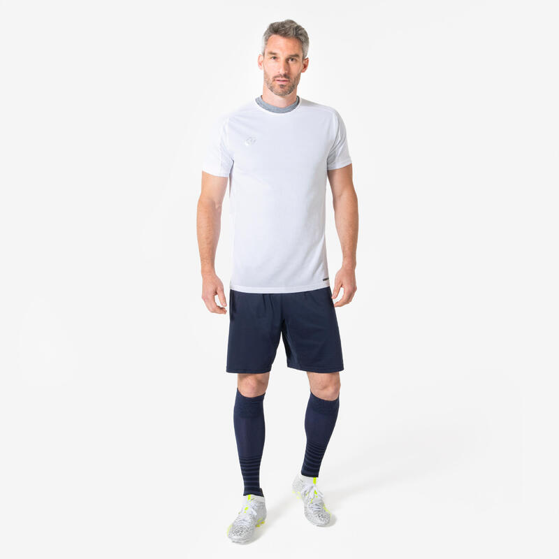 Bluză termică pentru fotbal, mânecă scurtă, Keepdry gri unisex