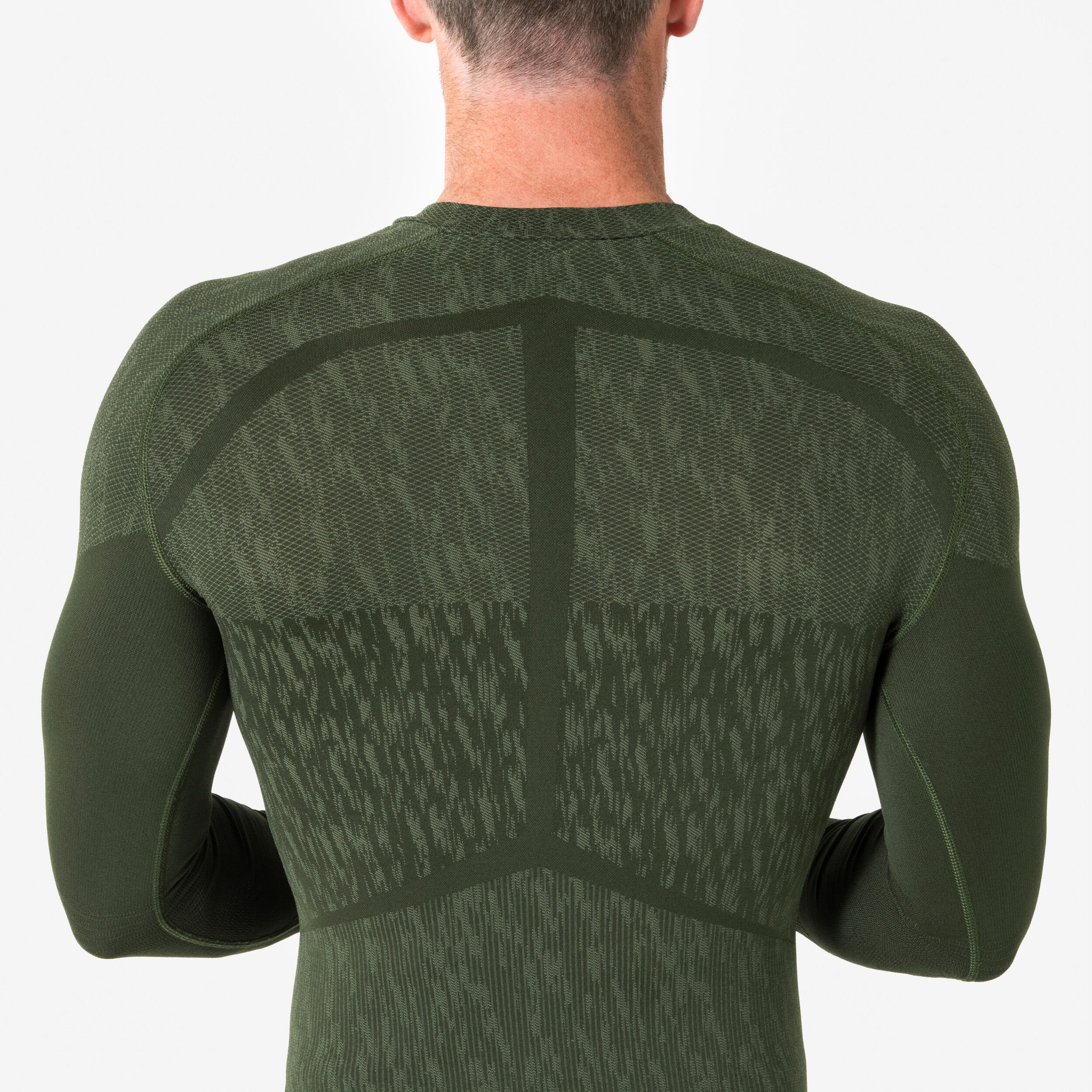Damen/Herren Funktionsshirt langarm ‒ Keepdry khaki 4/10