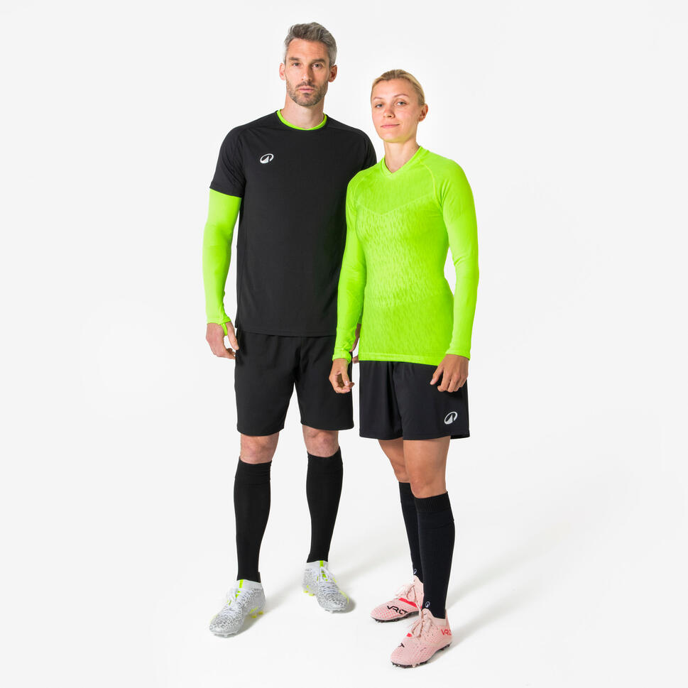 Podkoszulek termiczny z długim rękawem unisex Kipsta Keepdry bez szwów