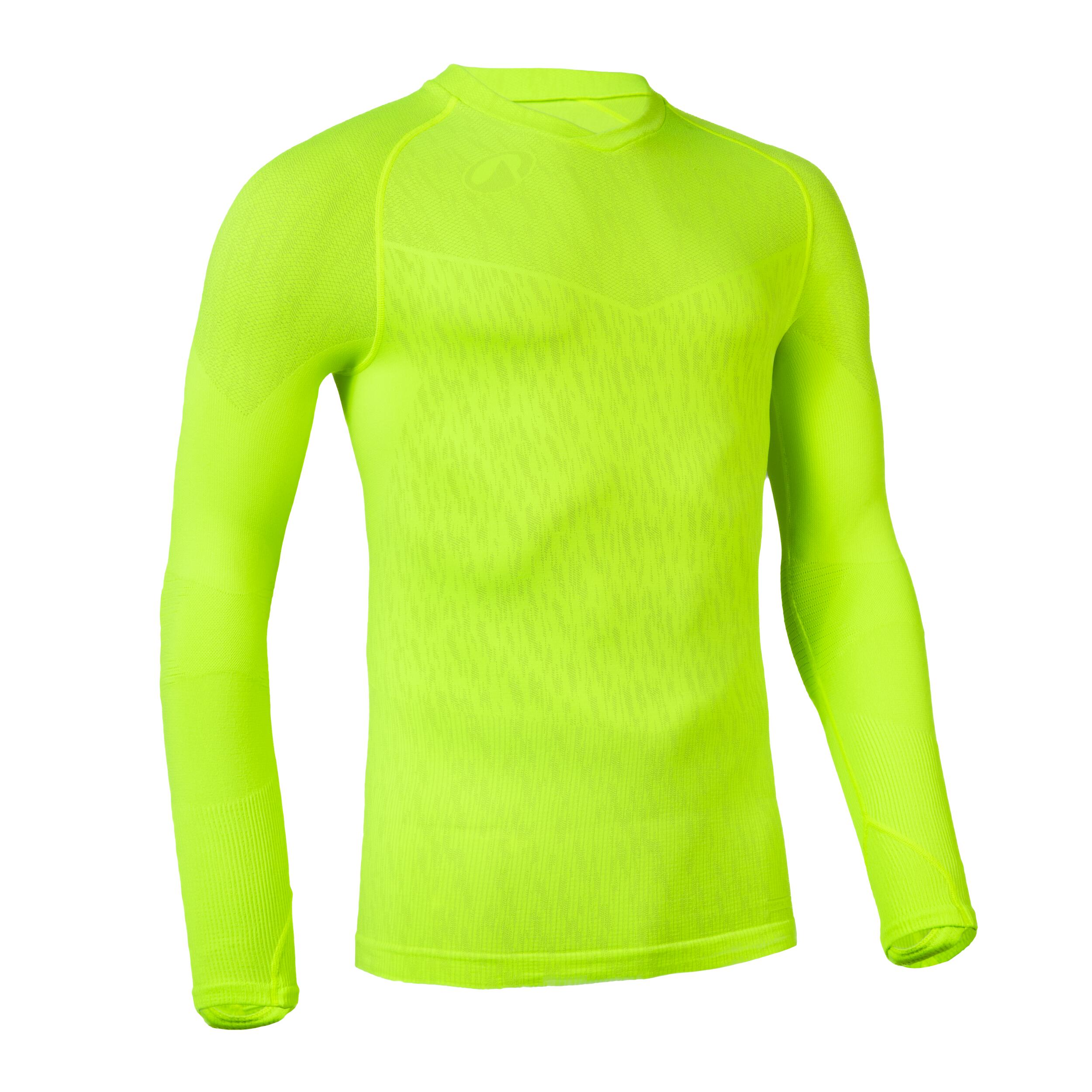 Maglia termica calcio adulto KEEPDRY gialla 11/14