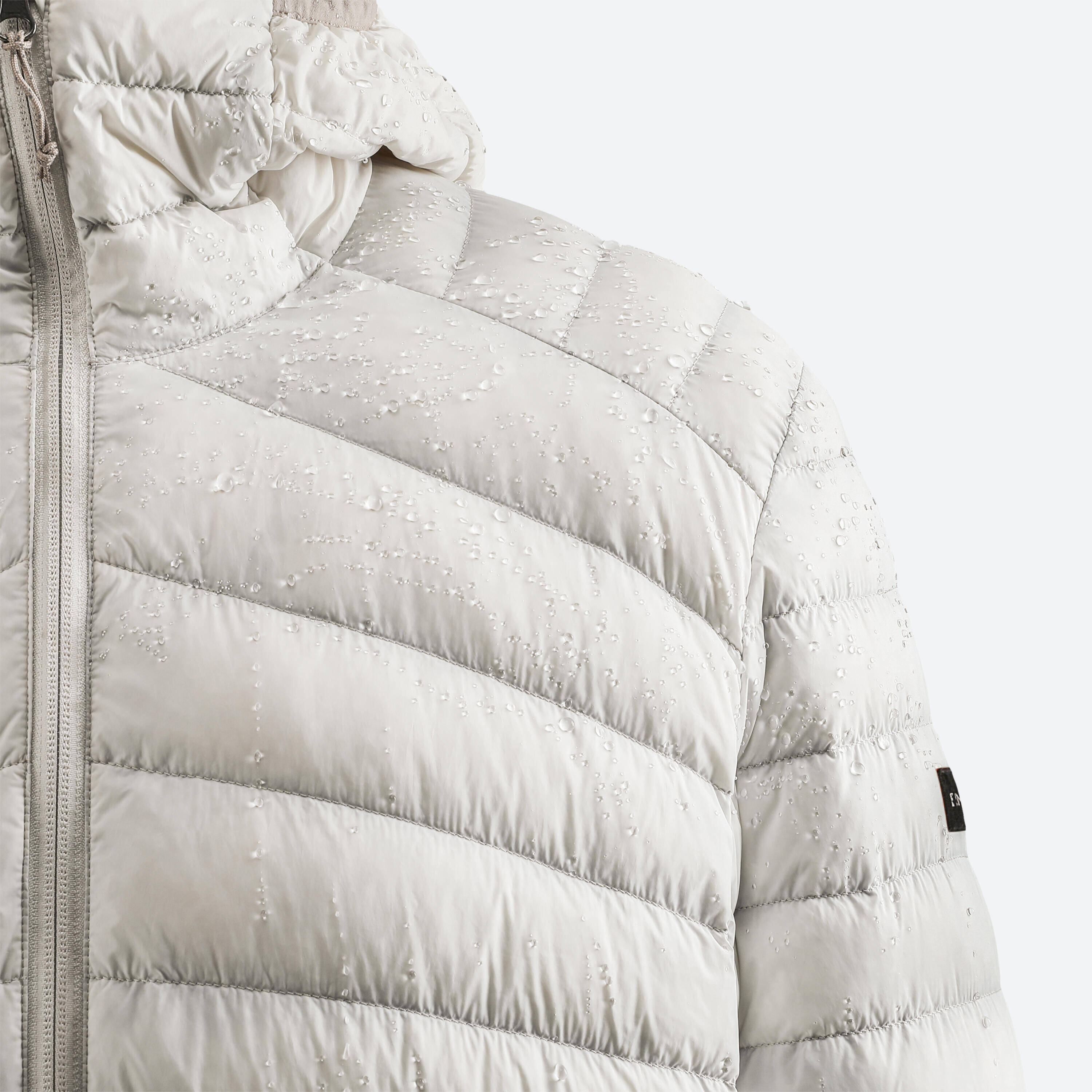 Mountain trekking down hooded jacket - MT100 CN -  5