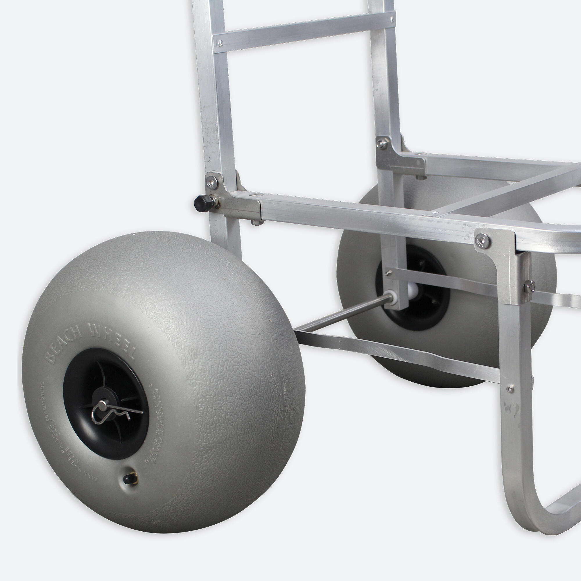 Carro pesca Aluminio Todoterreno surfcasting SPARUS PLUS II metalizado - CD 3/6