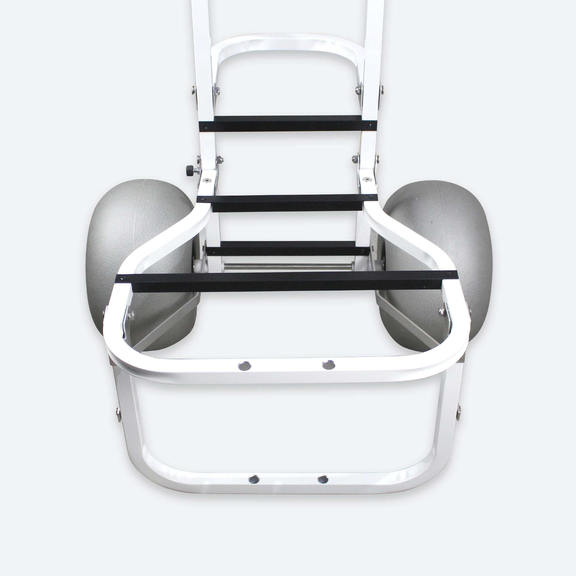 Carro pesca Aluminio Todoterreno surfcasting SPARUS L-2 ECO Blanco - CD 4/4