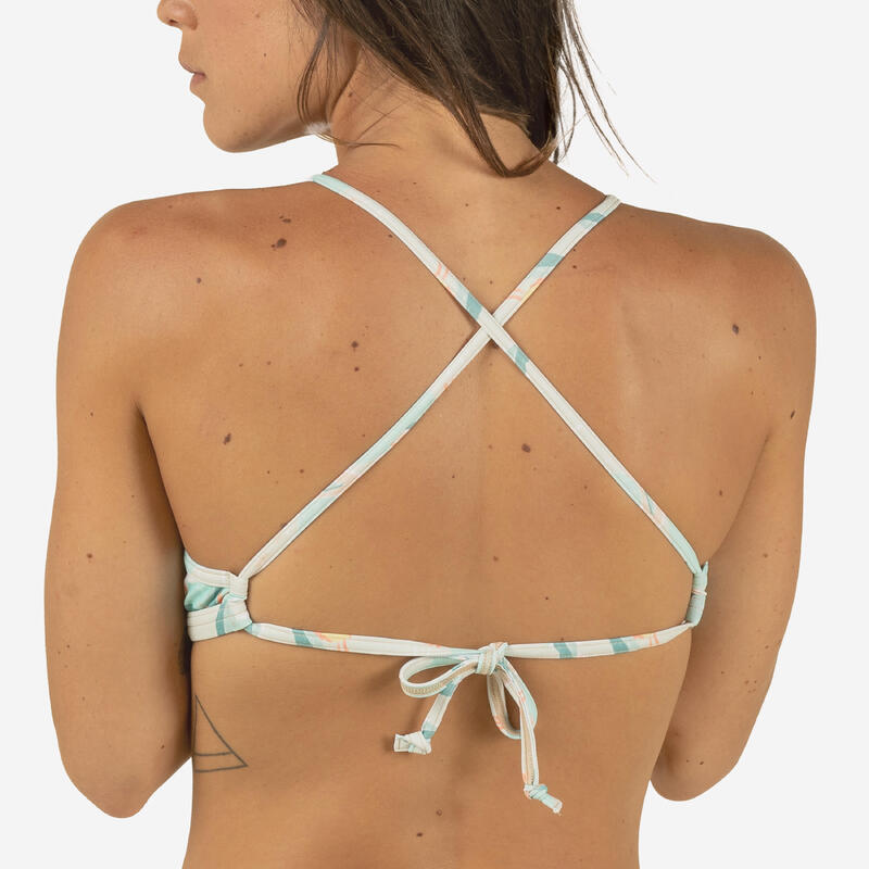 Haut de maillot de bain femme brassière de surf avec coques andrea anamones