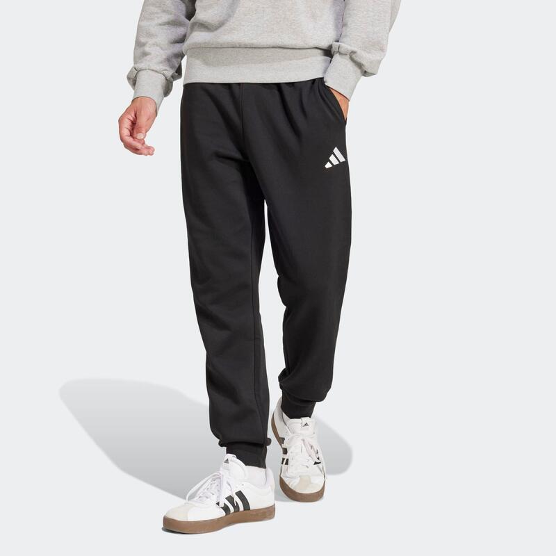 Pantalon de trening ADIDAS Essentials Feelcozy Negru Bărbați