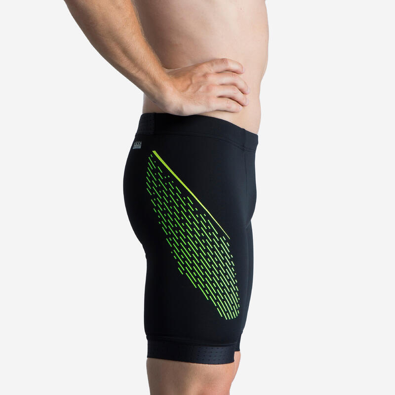 Jammer de Natation - Fiti - Noir / Jaune / Vert