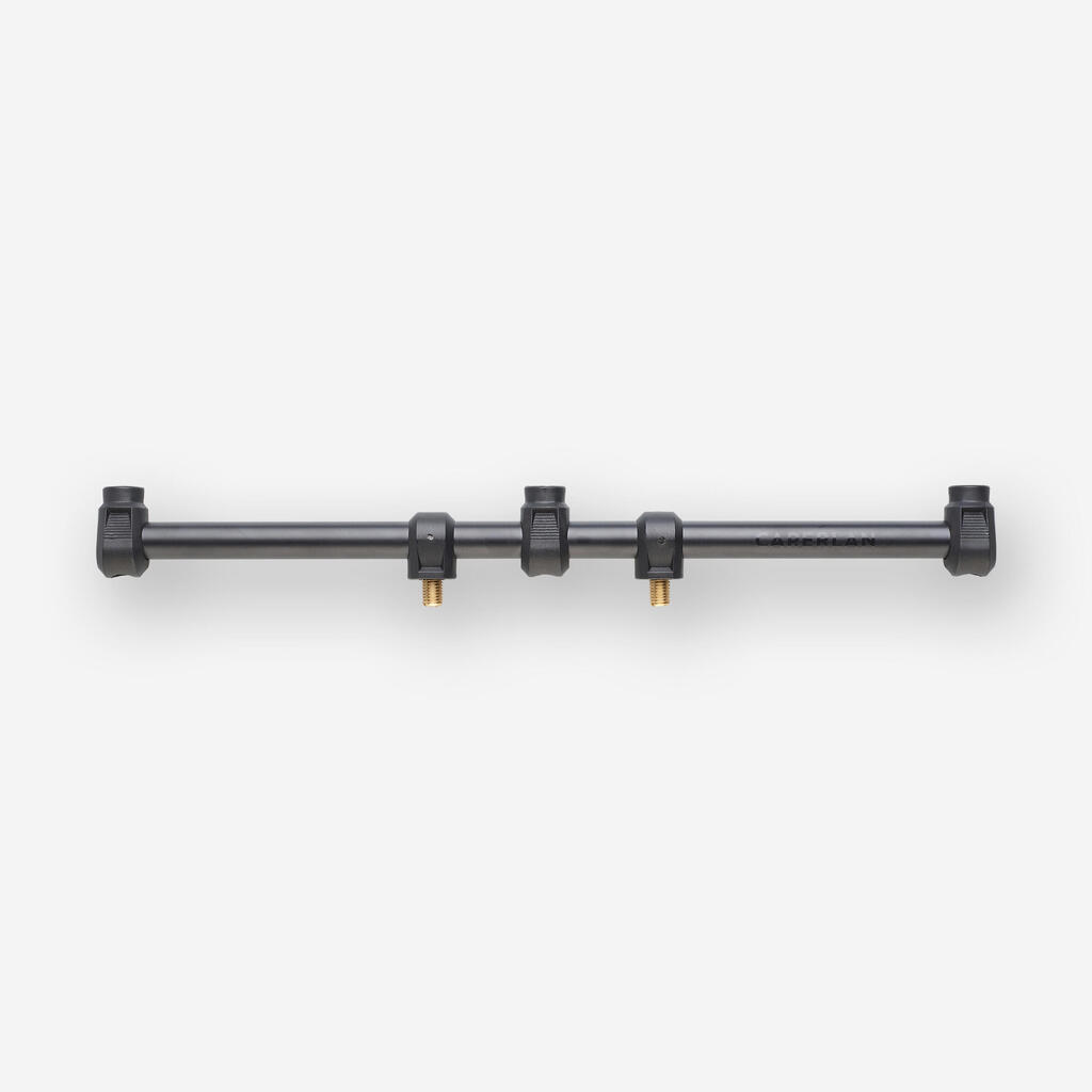Carp fishing 3-rod buzz bar