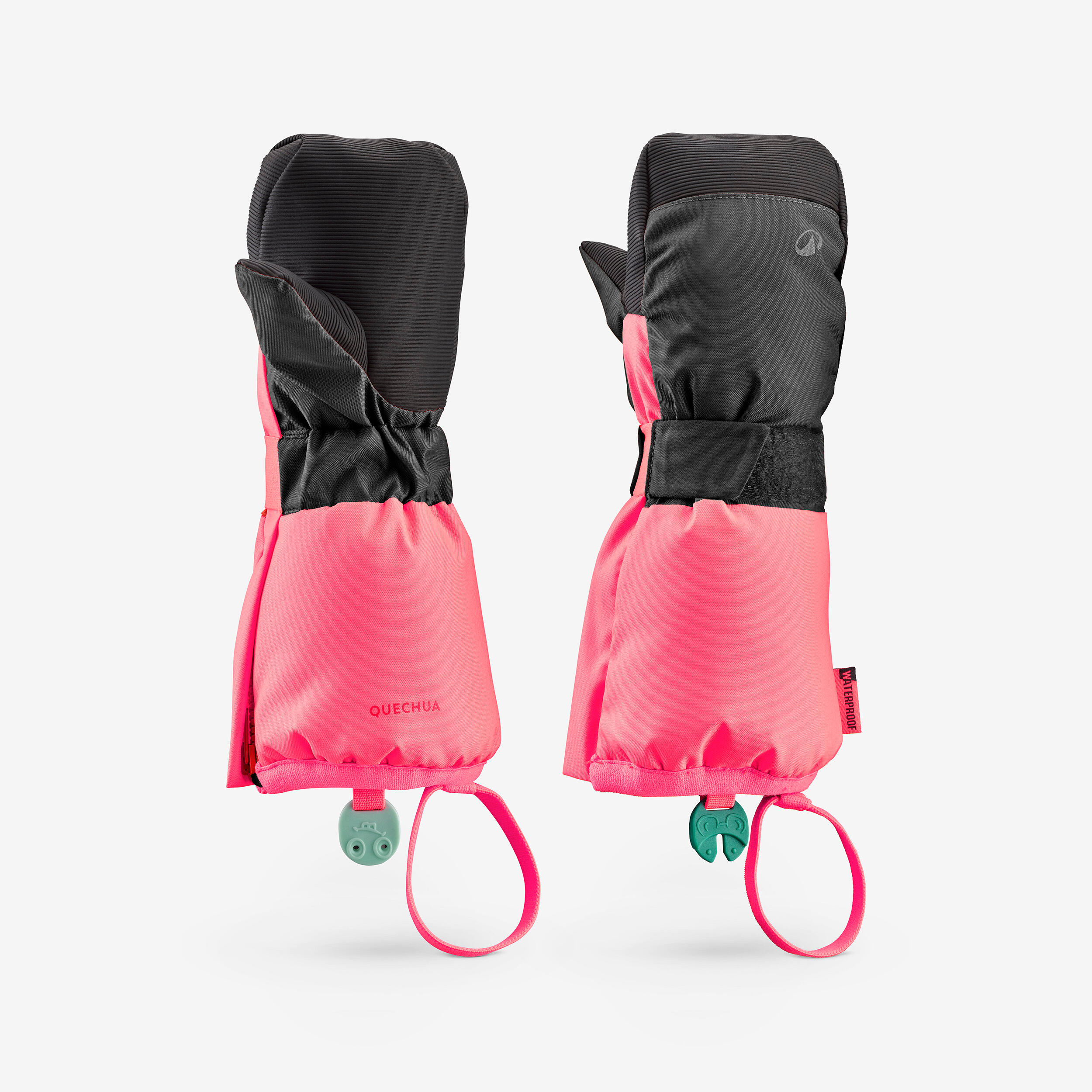 Mitaines de ski chaudes enfant, 500 Âge 3-6 ans - QUECHUA