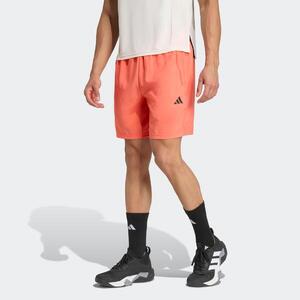 Pantalón Corto Fitness Hombre Naranja