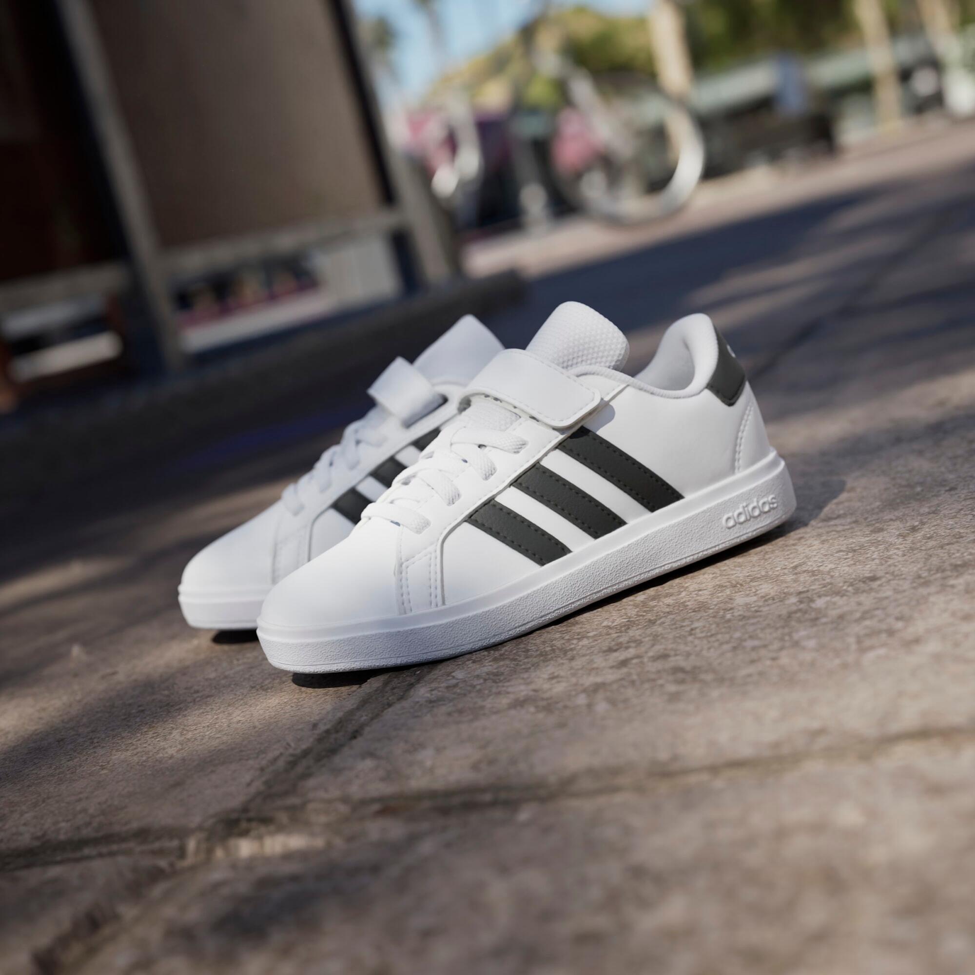 Scarpe da ginnastica ADIDAS bambino GRAND COURT bianco-nero 10/14