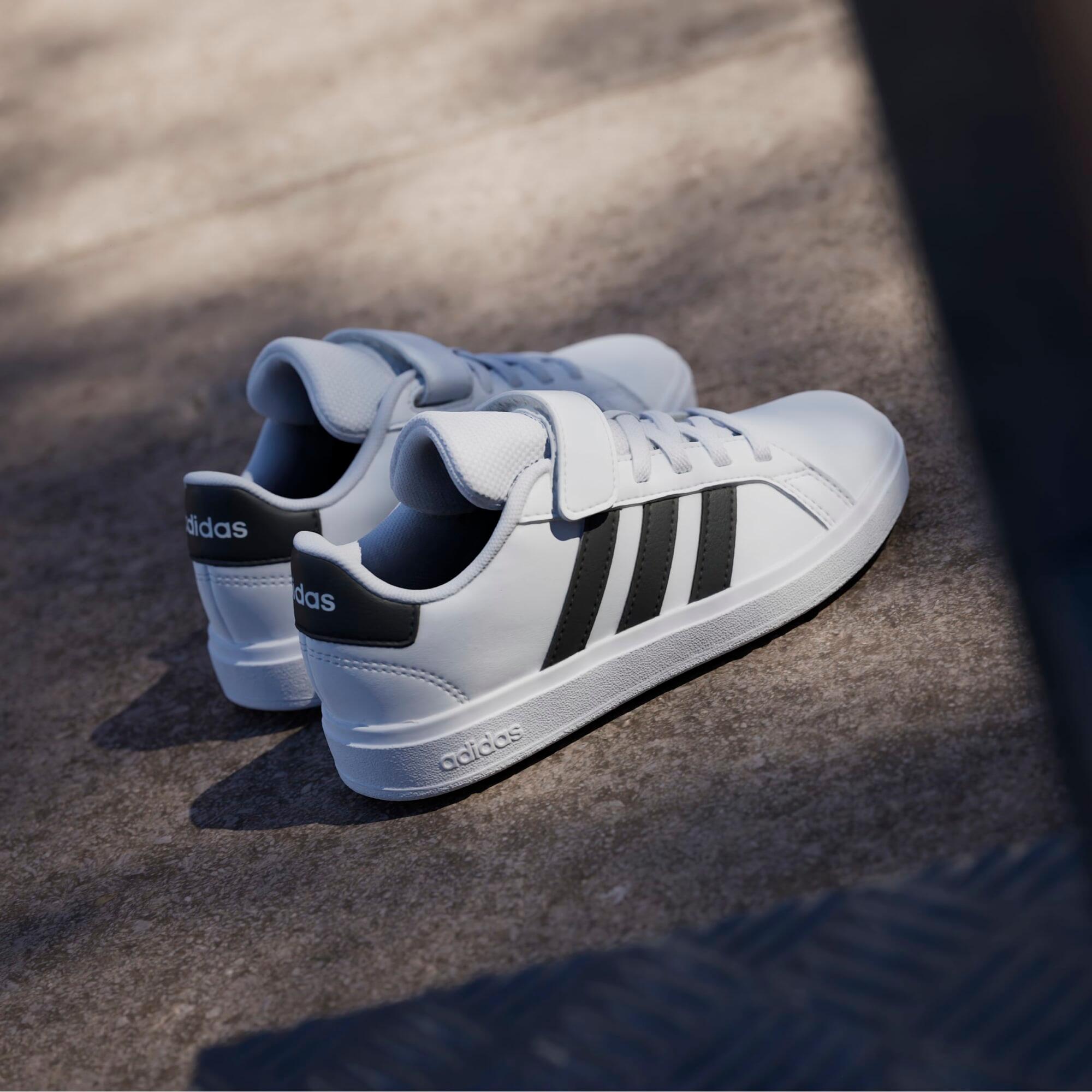 Scarpe da ginnastica ADIDAS bambino GRAND COURT bianco-nero 11/14