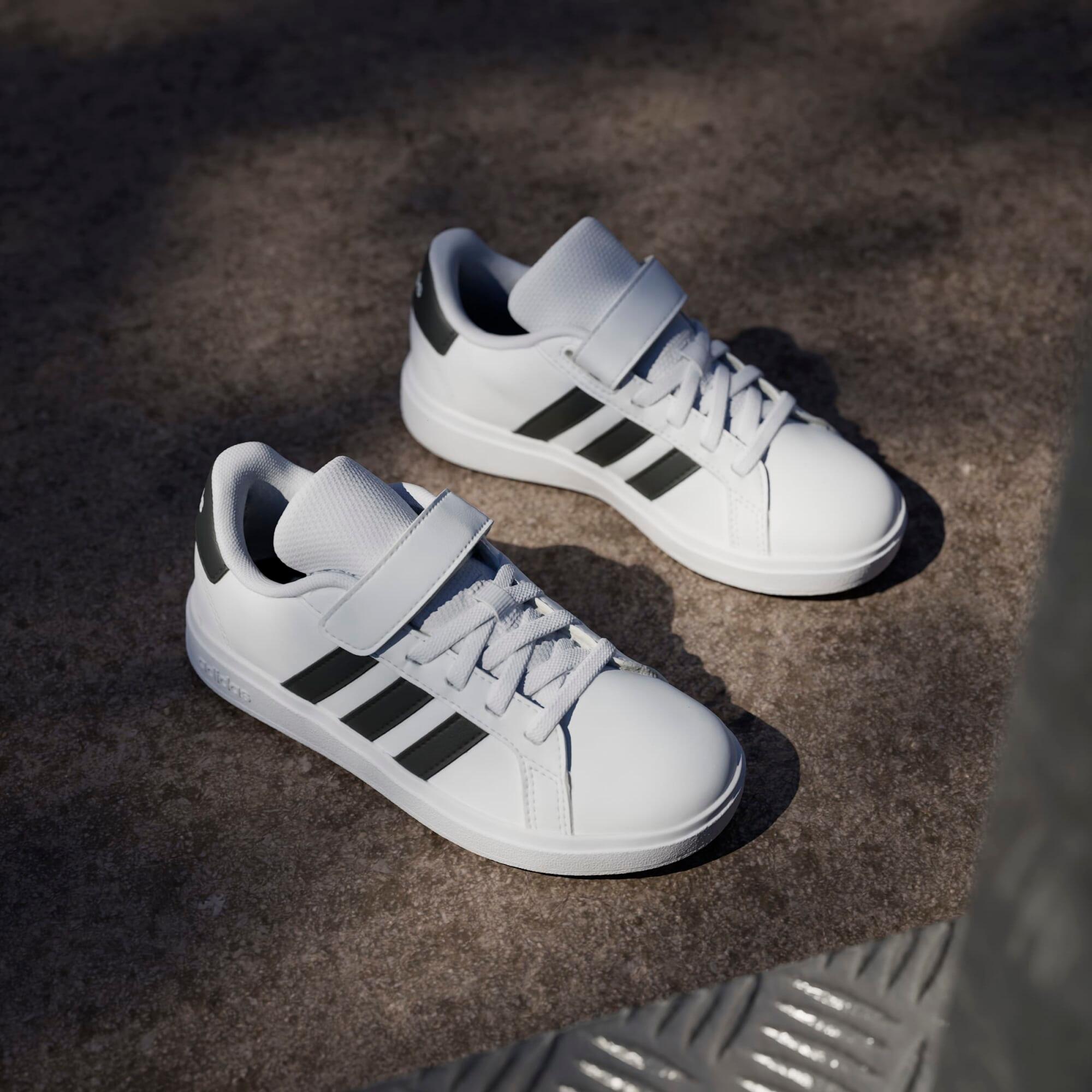 Scarpe da ginnastica ADIDAS bambino GRAND COURT bianco-nero 3/14
