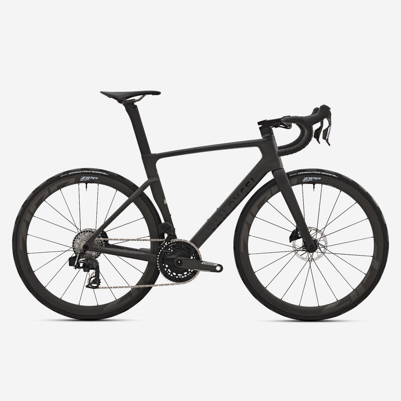Bicicletă șosea SRAM Force AXS E1 2x12v senzor de putere RCR PRO brut Gri