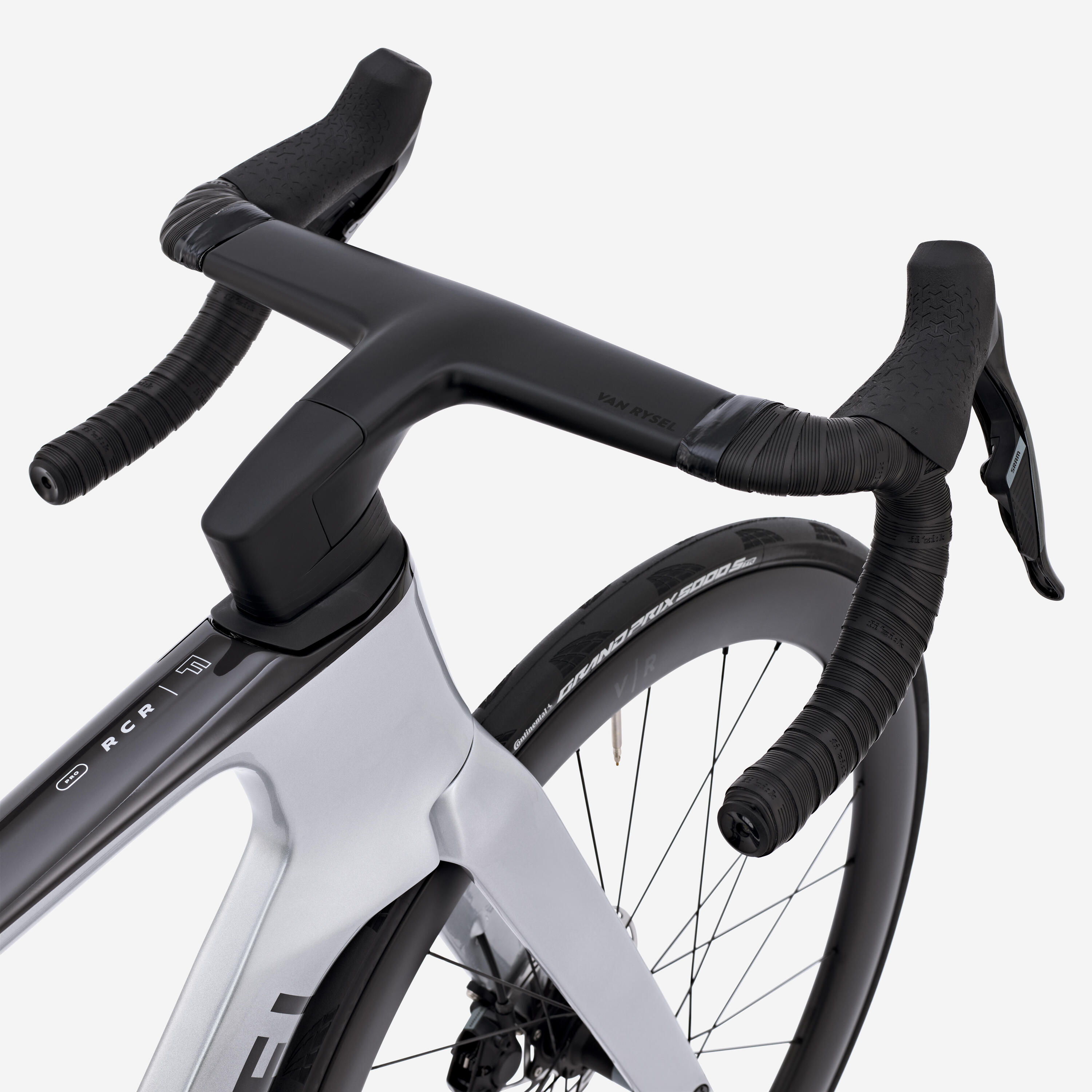 Rennrad SRAM Rival AXS E1 2x12v Leistungsmesser, RCR-F Pro Grau 6/17