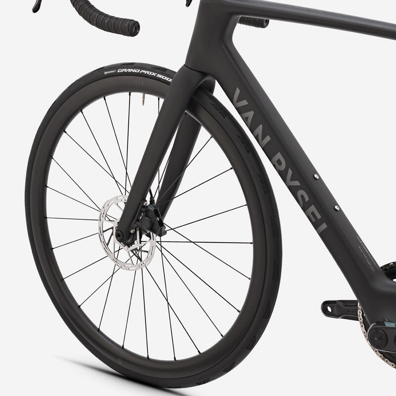 Bicicletă de șosea SRAM Rival AXS E1 2x12v senzor de putere RCR Negru