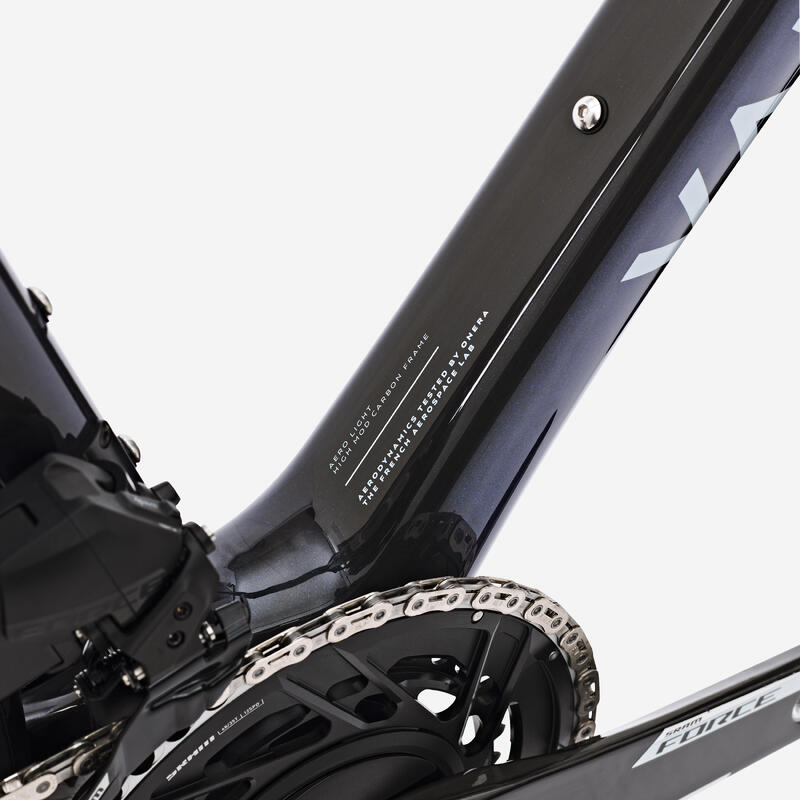 Bicicletă șosea SRAM Force AXS E1 2x12v senzor de putere RCR PRO Albastru închis