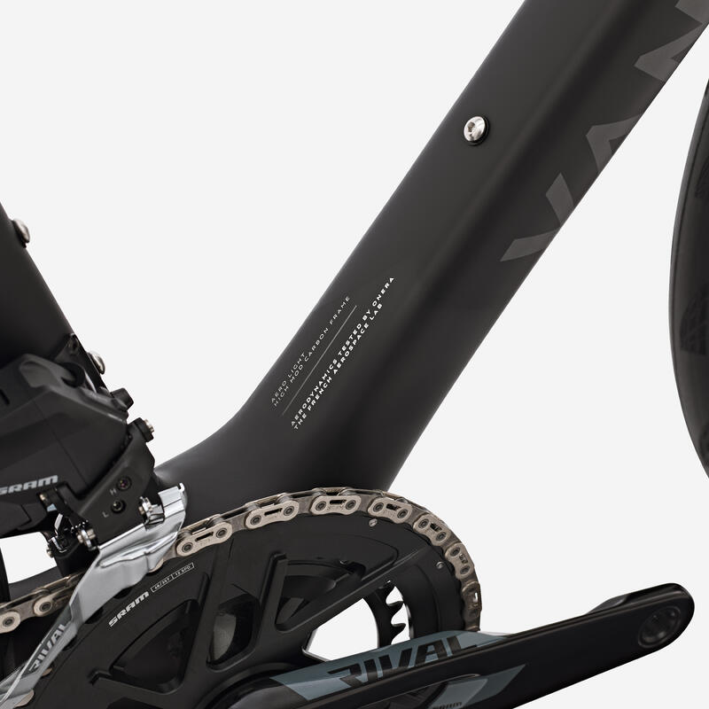 Vélo de route Sram Rival AXS E1 12V capteur de puissance, RCR noir