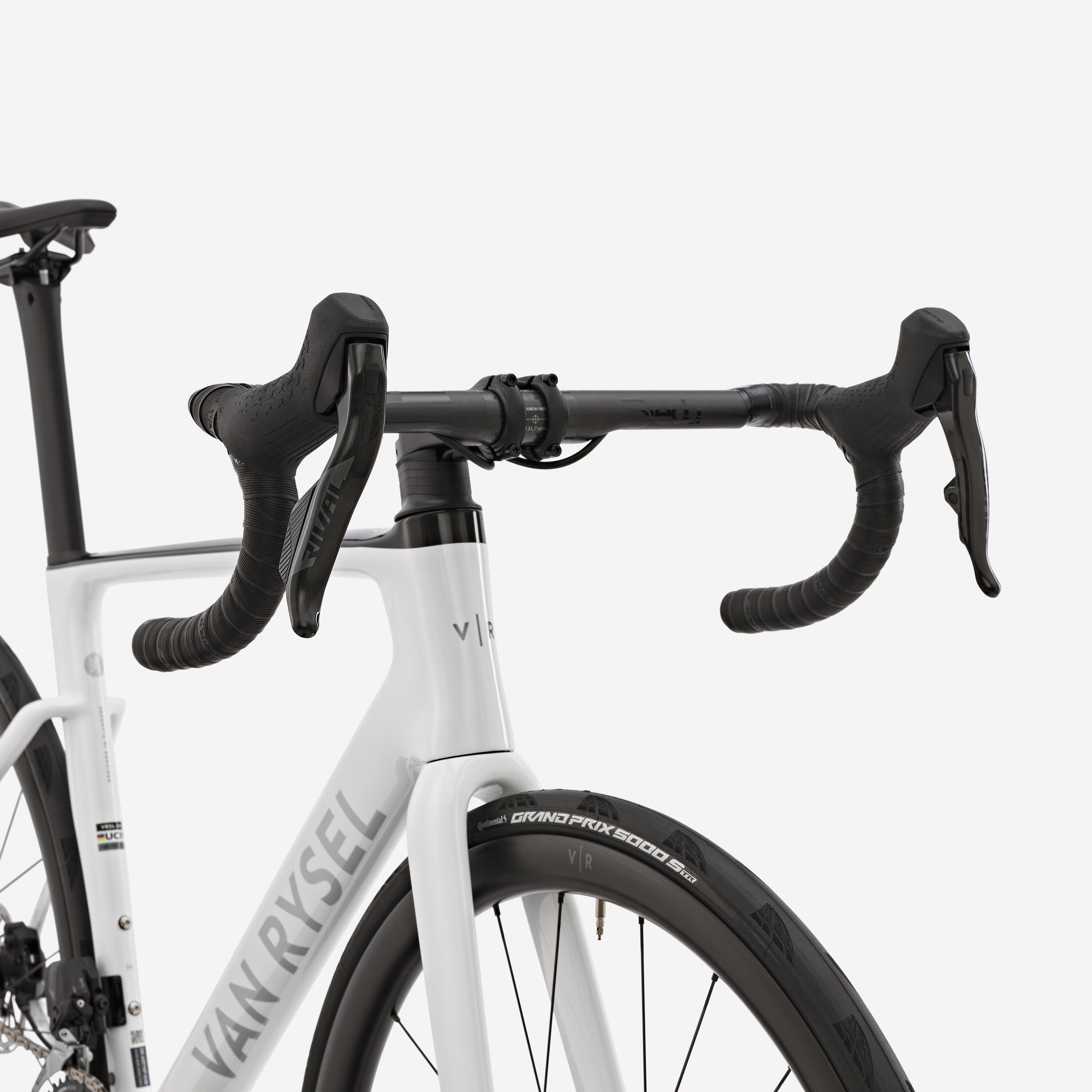 Rennrad SRAM Rival AXS E1 2x12v Leistungsmesser, RCR Weiss 6/16