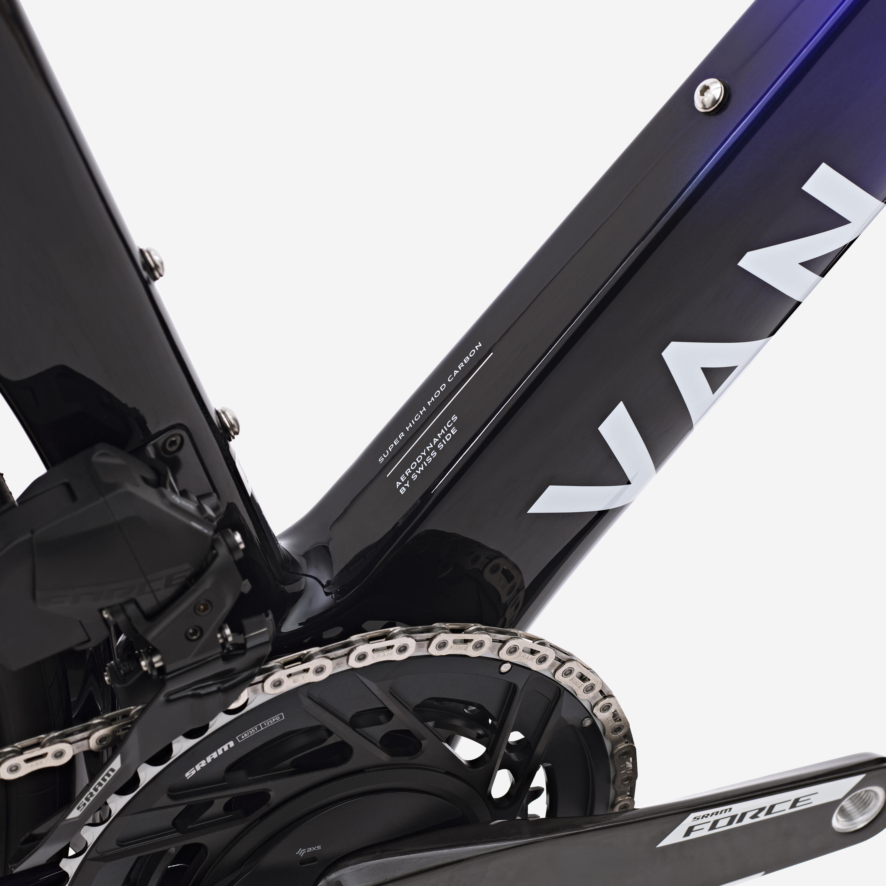 Rennvelo Sram Force AXS E1 12V Powermeter, RCR-F Pro violett 10/15