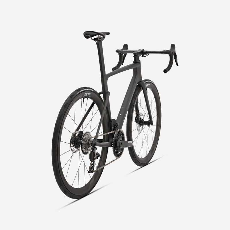 Bicicletă șosea SRAM Force AXS E1 2x12v senzor de putere RCR PRO brut Gri