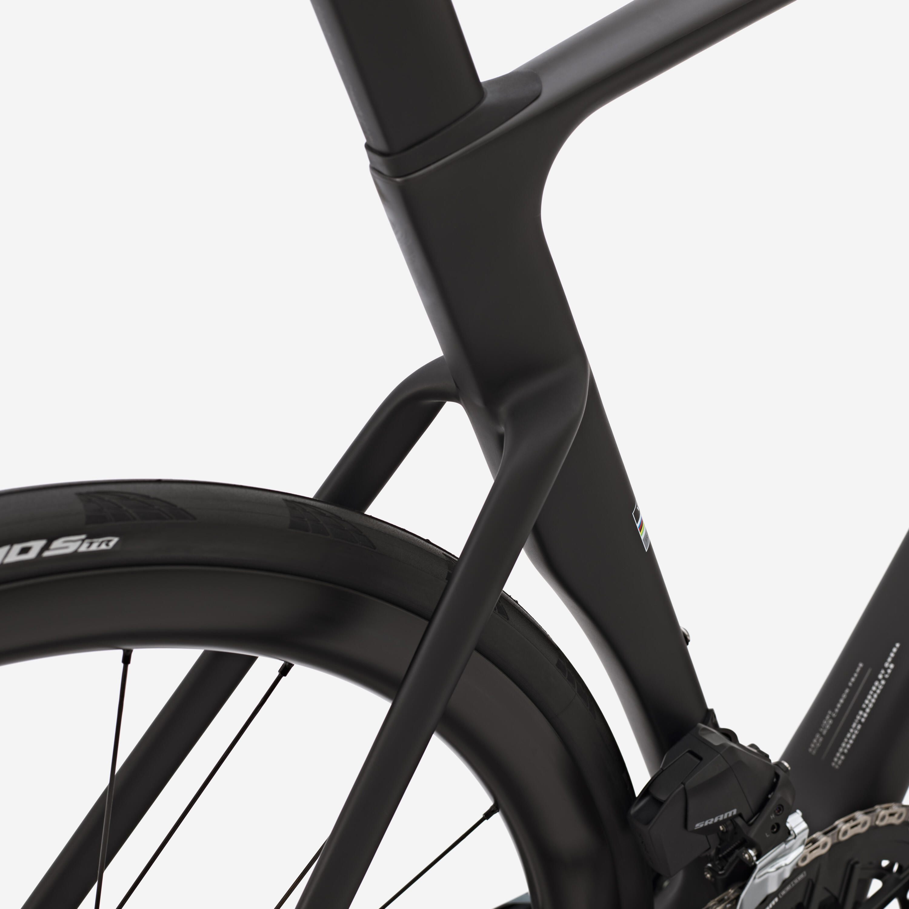 Rennrad SRAM Rival AXS E1 2x12v Leistungsmesser, RCR Schwarz 8/15