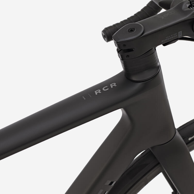 Vélo de route Sram Force AXS E1 12V capteur de puissance, RCR Pro carbone brut
