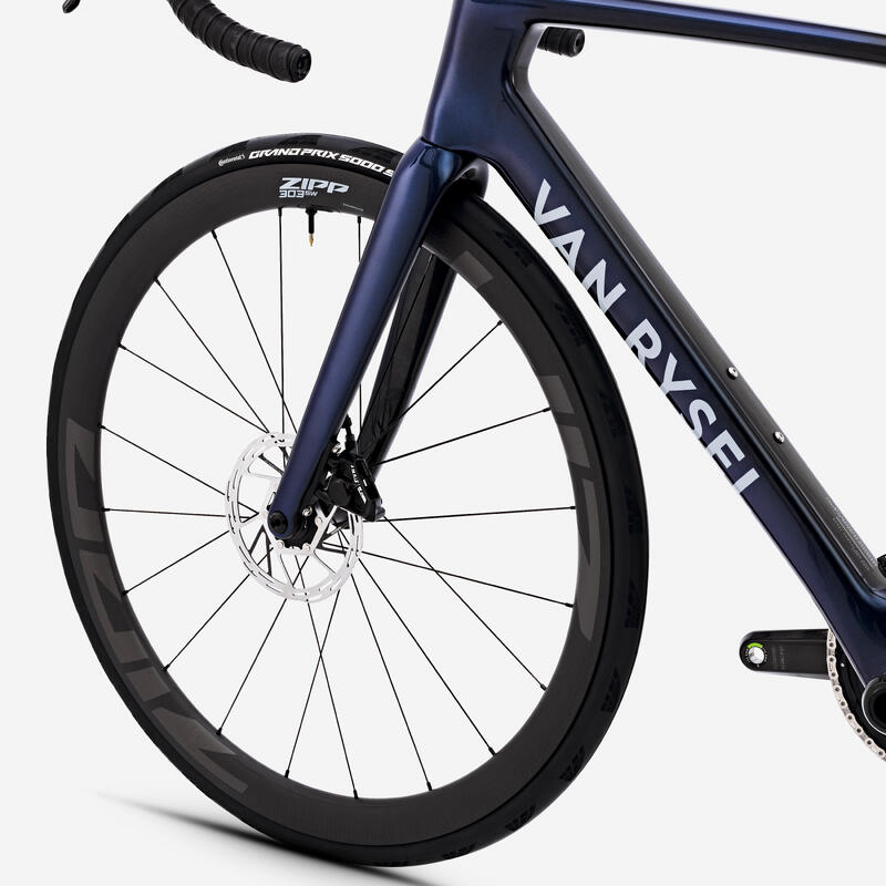 Bicicletă șosea SRAM Force AXS E1 2x12v senzor de putere RCR PRO Albastru închis