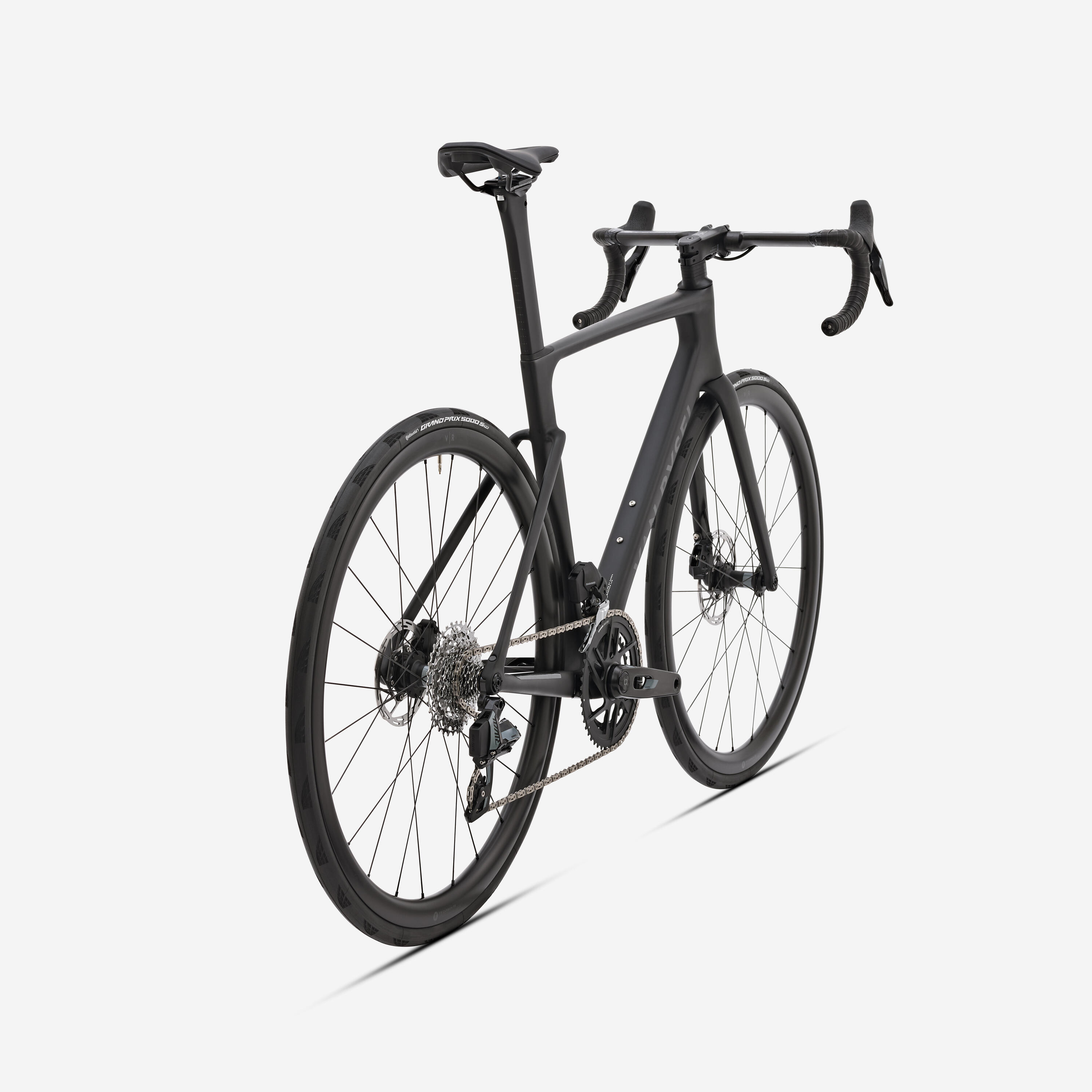 Bicicleta Carretera RCR Negro Sram Rival AXS E1 12 V Sensor