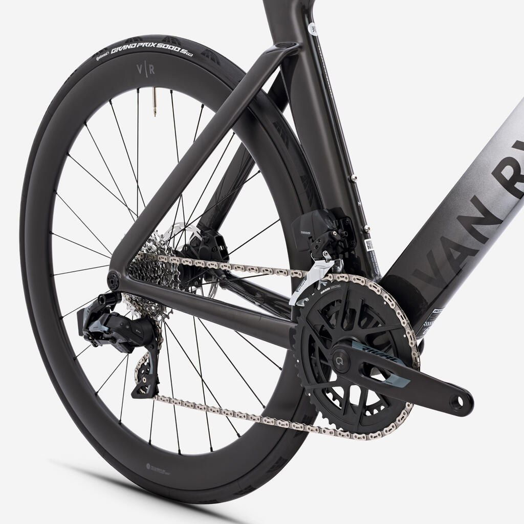 Sivo cestno kolo RCR-F PRO SRAM RIVAL AXS E1 