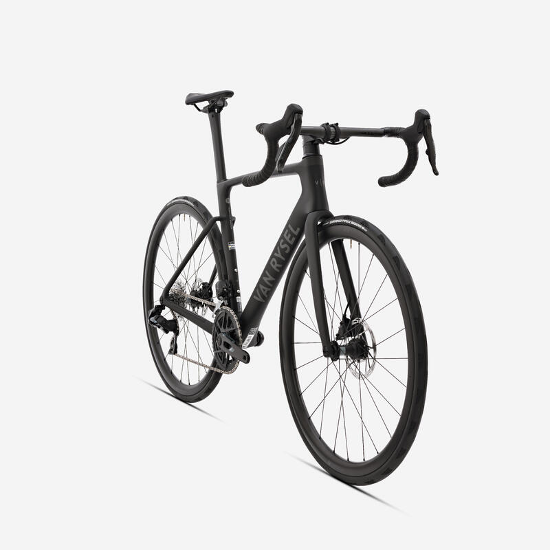 Bicicletă de șosea SRAM Rival AXS E1 2x12v senzor de putere RCR Negru