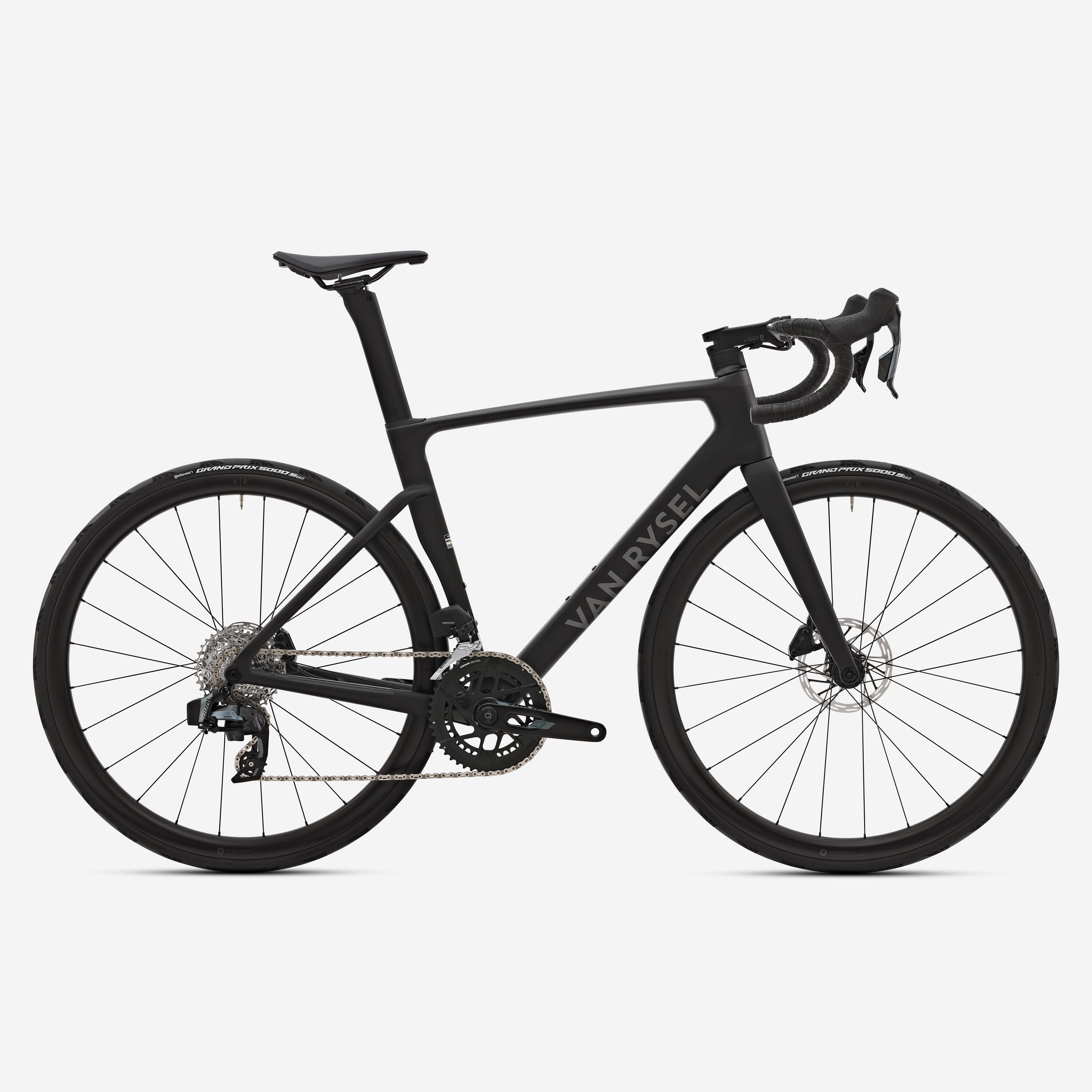 VAN RYSEL Bici da corsa RCR Sram Rival AXS E1 12V nera