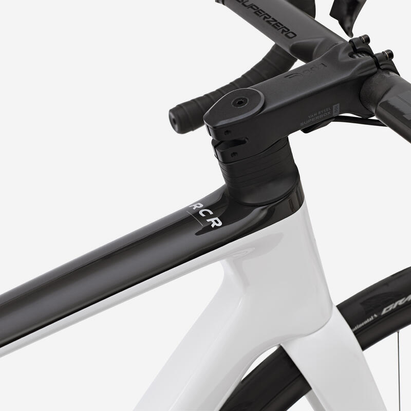 Bicicletă de șosea SRAM Rival AXS E1 2x12v senzor de putere RCR Alb