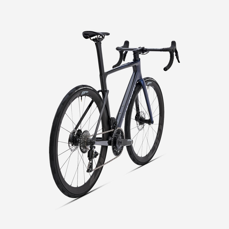 Bicicletă șosea SRAM Force AXS E1 2x12v senzor de putere RCR PRO Albastru închis