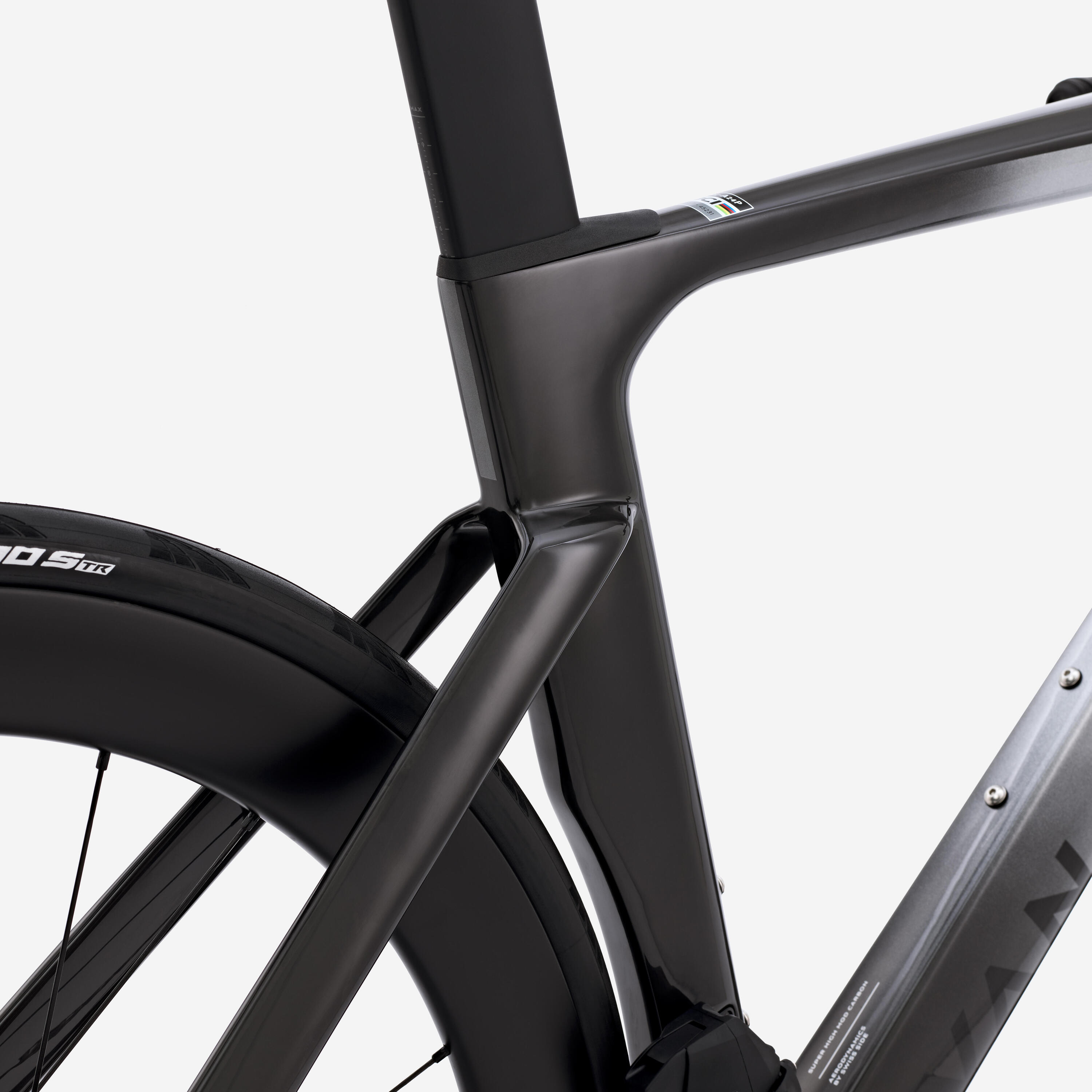 Rennrad SRAM Rival AXS E1 2x12v Leistungsmesser, RCR-F Pro Grau 9/17