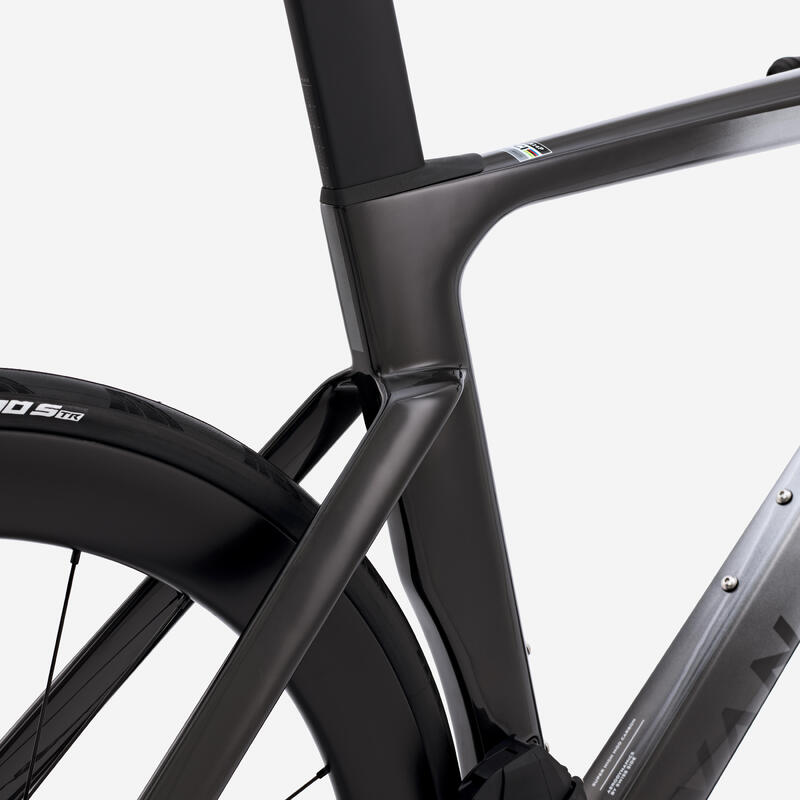 Vélo de route Sram Rival AXS E1 12V capteur de puissance, RCR-F Pro Gris