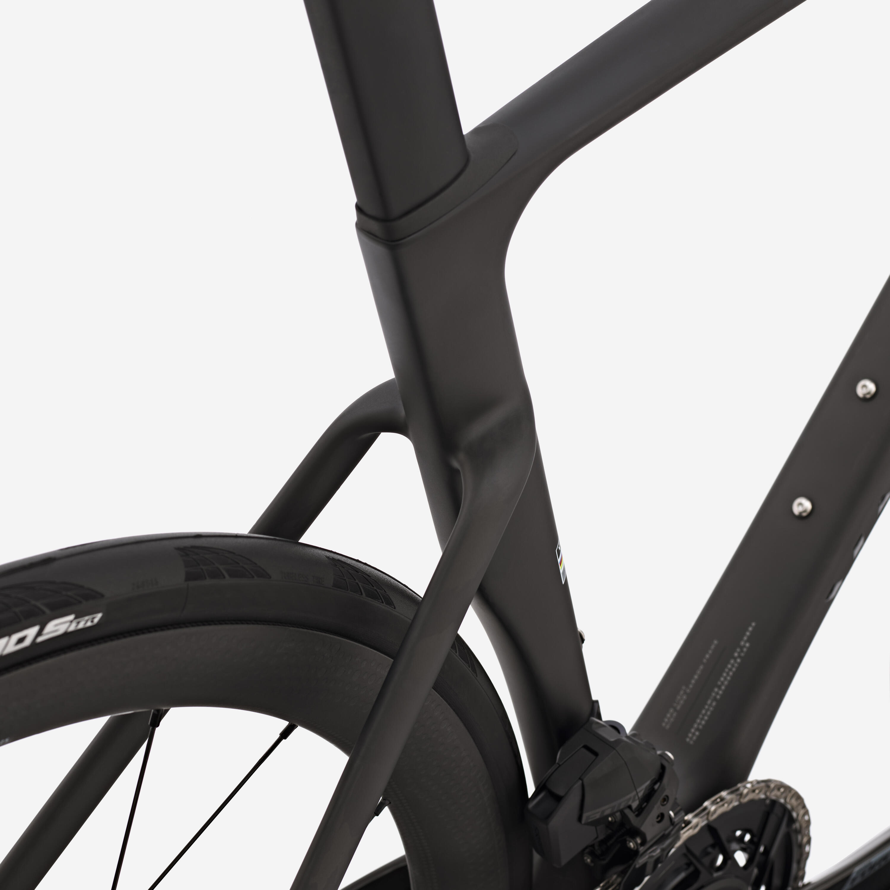 Rennvelo Sram Force AXS E1 2x12V Powermeter, RCR Pro Rohgrau 8/16