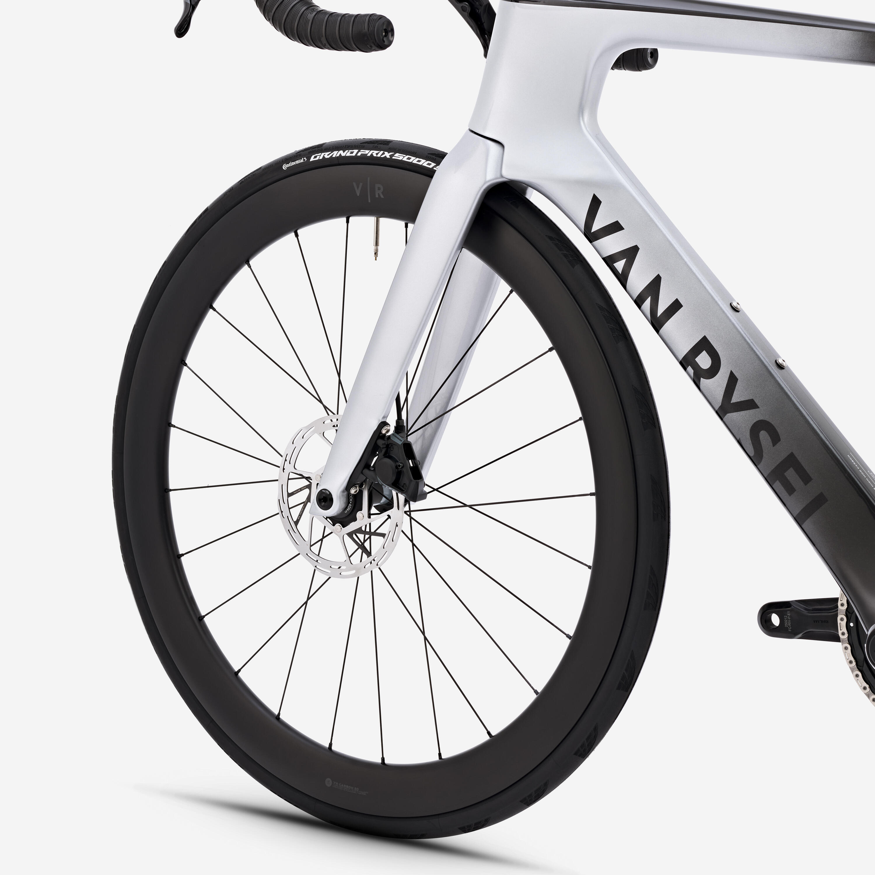 Rennrad SRAM Rival AXS E1 2x12v Leistungsmesser, RCR-F Pro Grau 7/17