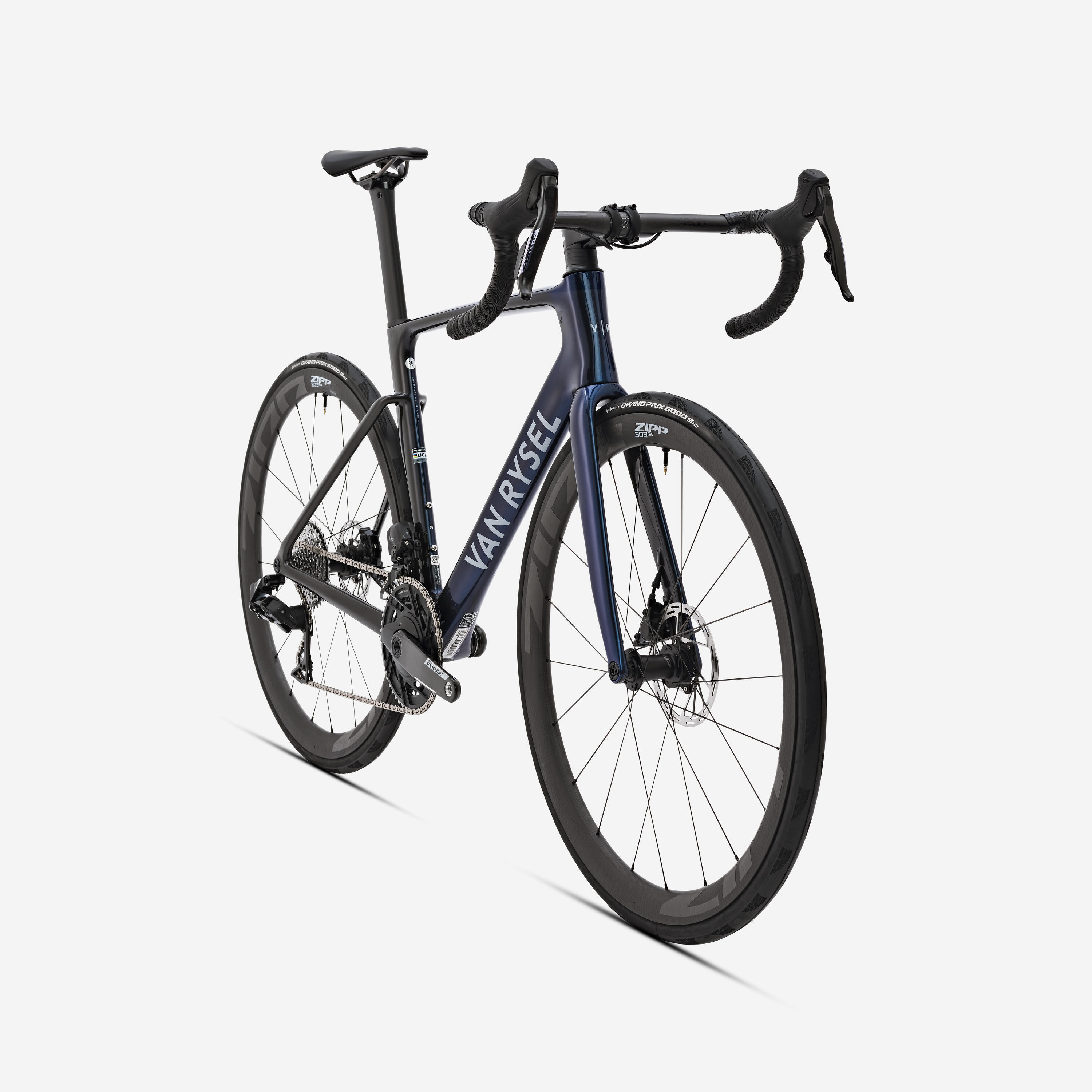 Rennvelo Sram Force AXS E1 2x12V Powermeter, RCR Pro Nachtblau 2/16