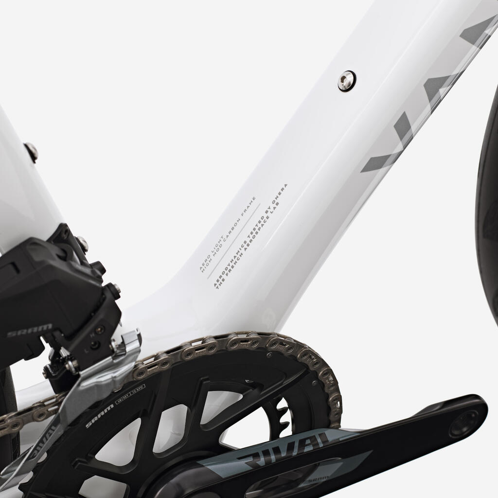 Belo cestno kolo RCR Sram Rival AXS E1 Power 