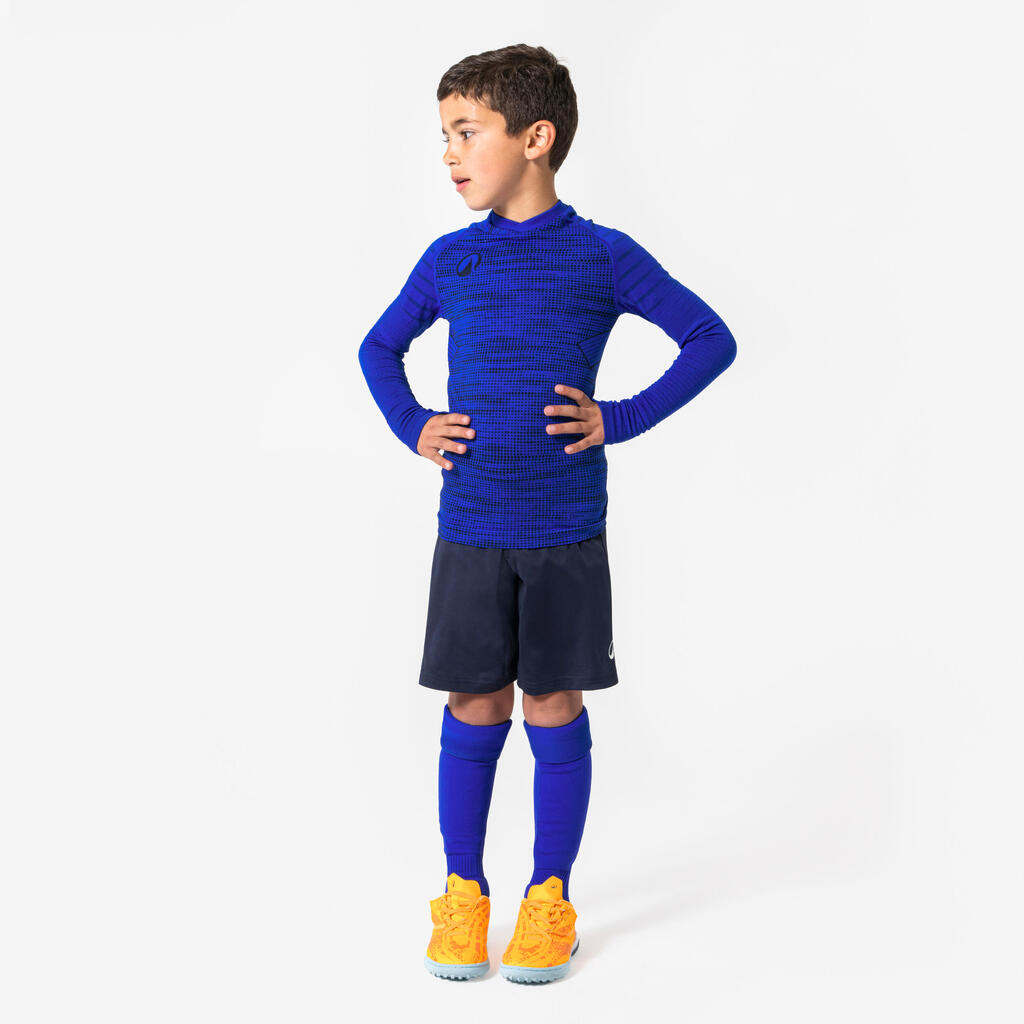 Sous-vetement thermique haut manches longues  enfant noir keepdry 500