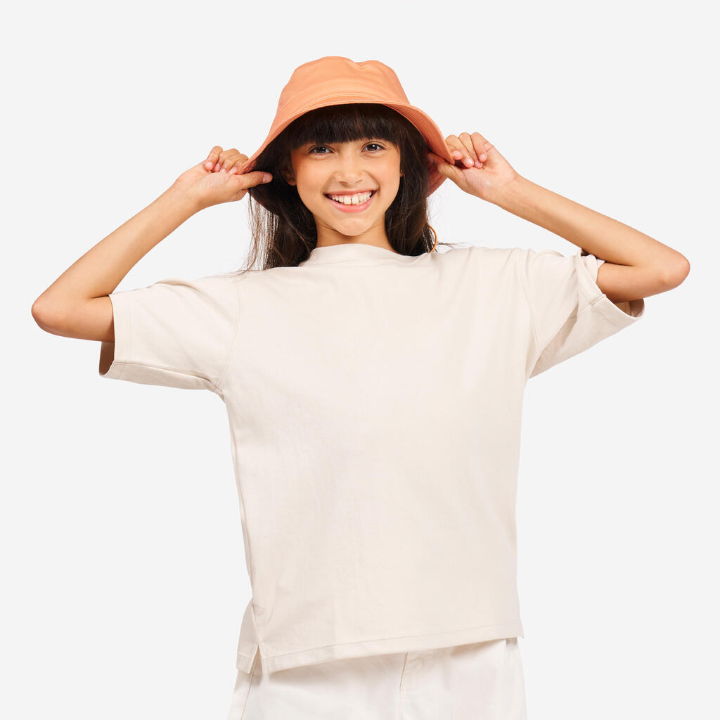 Kids’ sailing hat - Sailing 500 orange