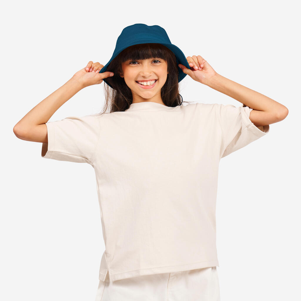 Kids’ sailing hat - Sailing 500 orange