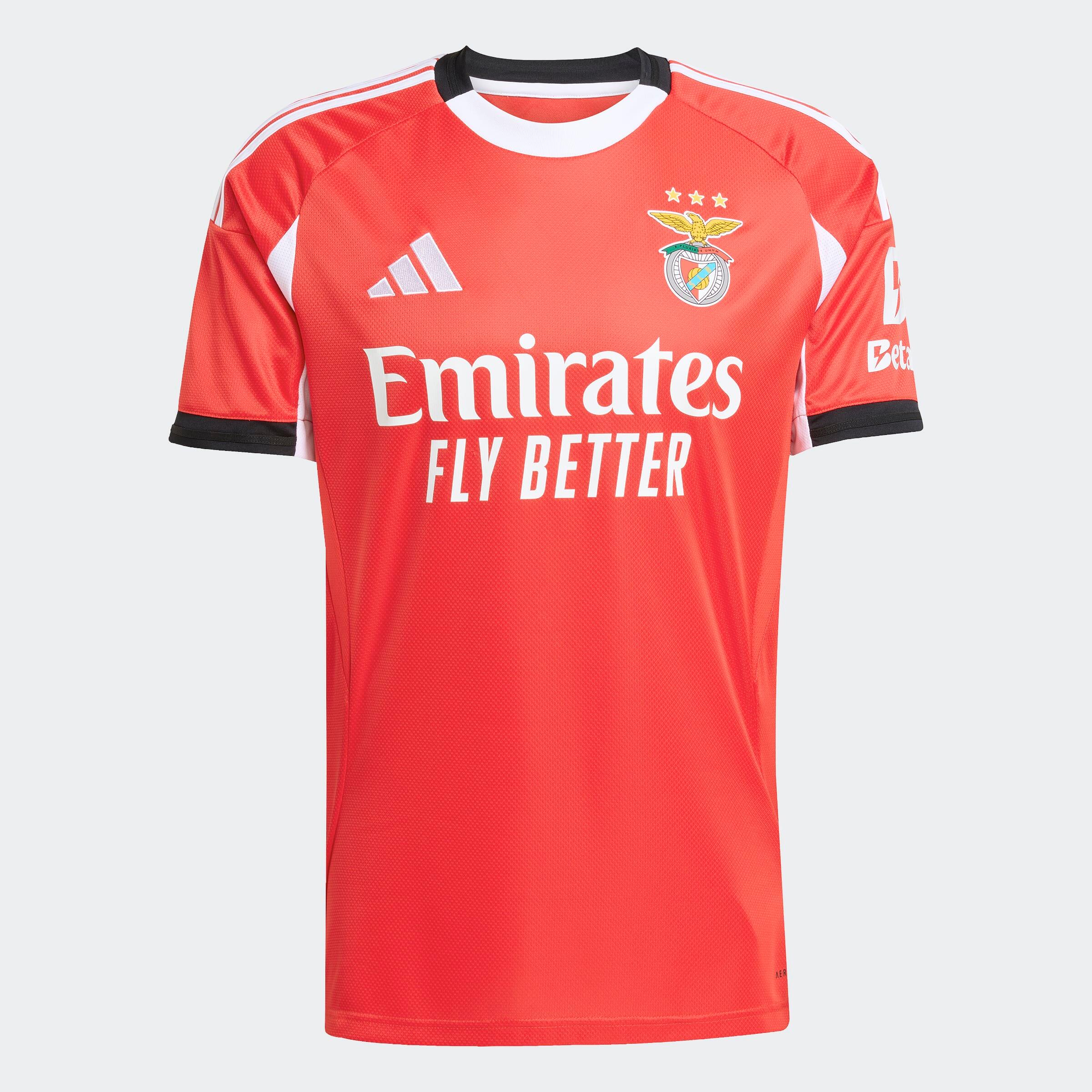 Camisola Principal de Futebol Adulto Benfica 25/26 3/8